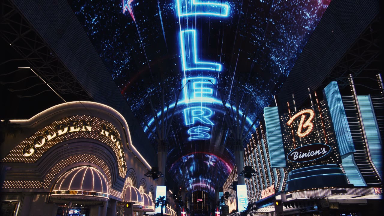 The Killers Viva Vision Light Show at Fremont Street Experience