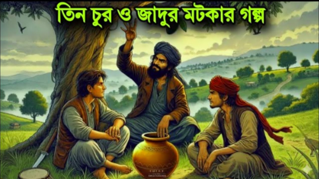 লোভ করে কখনোই ধনী হ‌ওয়া যায় না| তিনজন লোভী চোরের শিক্ষনীয় ঘটনা| ইসলামিক বাংলা গল্প।