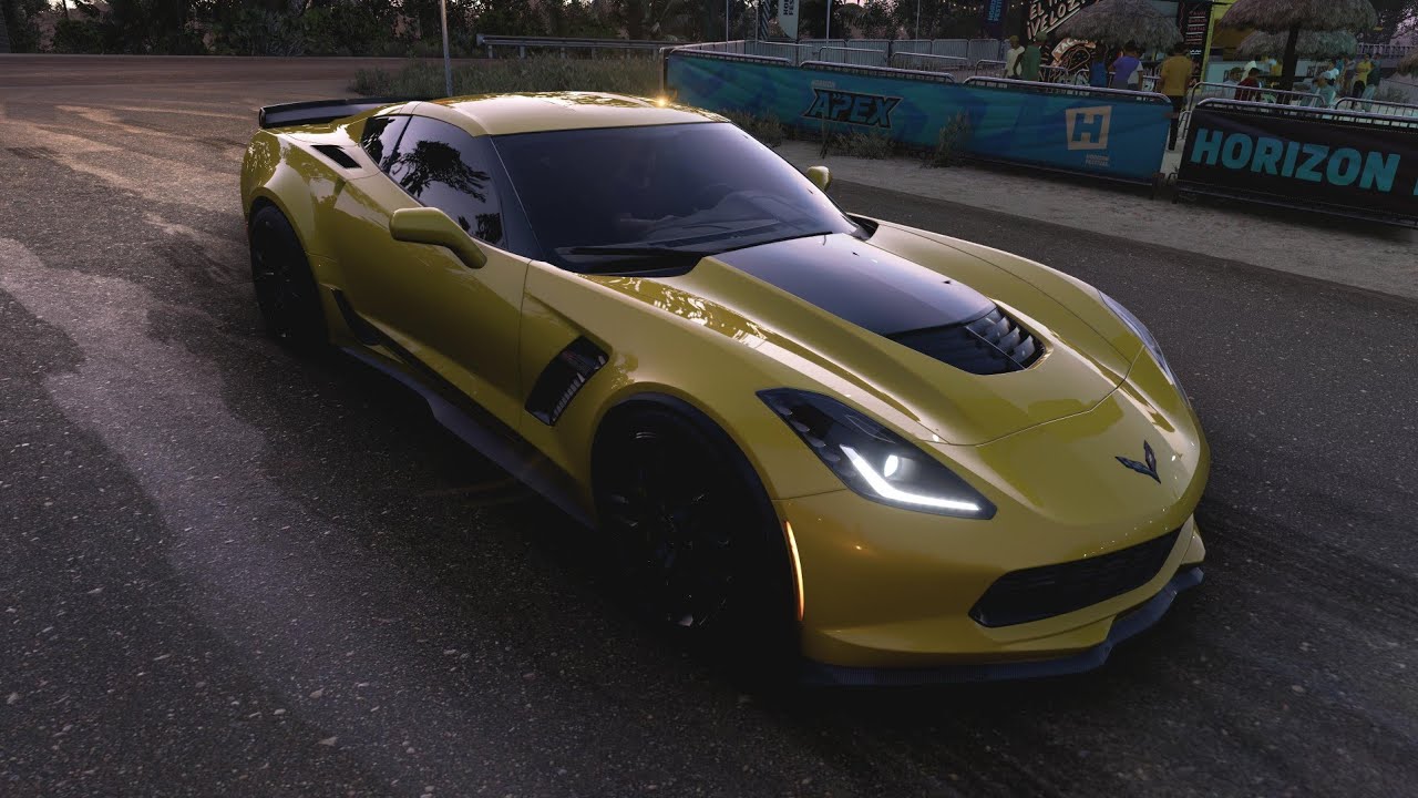 Forza Horizon 5 PS5 gameplay full hd 4K! Chevrolet Corvette Z06