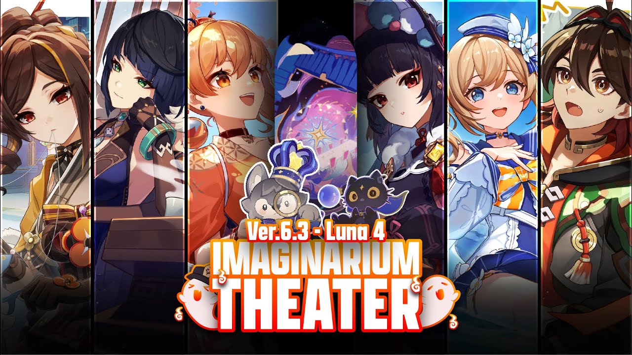 NEW IMAGINARIUM THEATER ACT 1 - ACT 12 | LUNA 4 | GENSHIN IMPACT 6.3