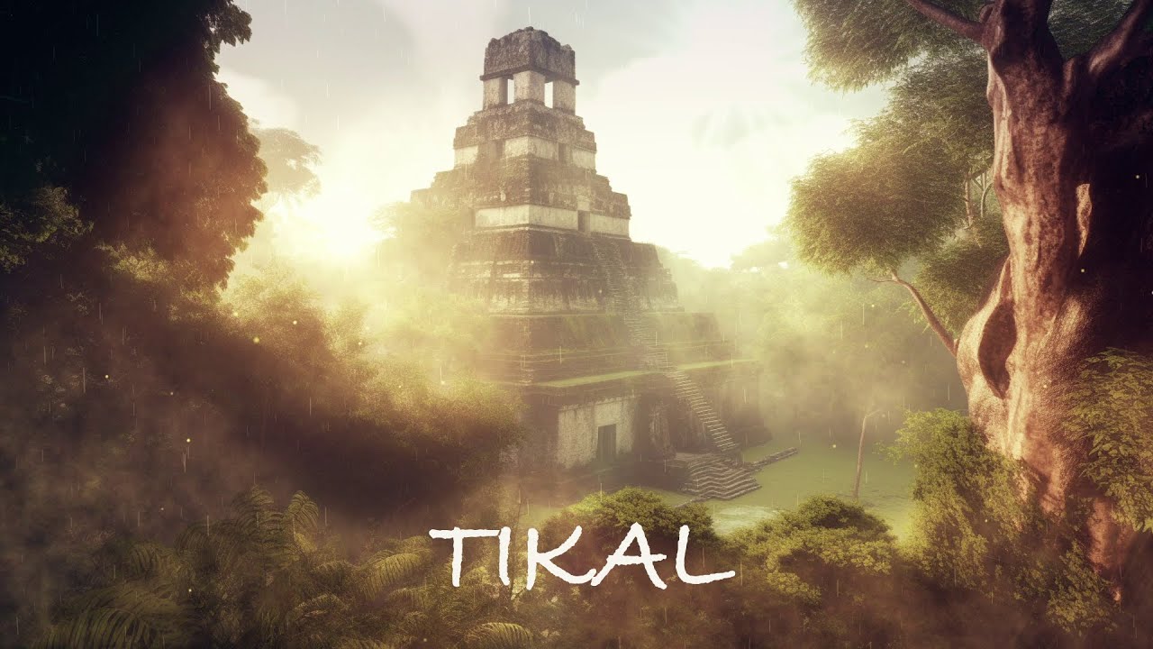 Tikal + Soothing  Mayan Ambient Music with Nature Sounds + Ethereal Meditative Ambient Music