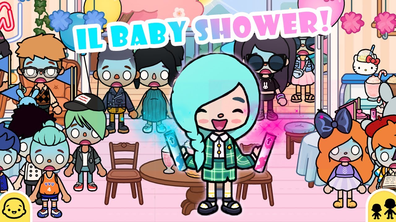 Sarà 💙 maschio o femmina 🎀 ? BABY SHOWER! [ Toca life world storie ]