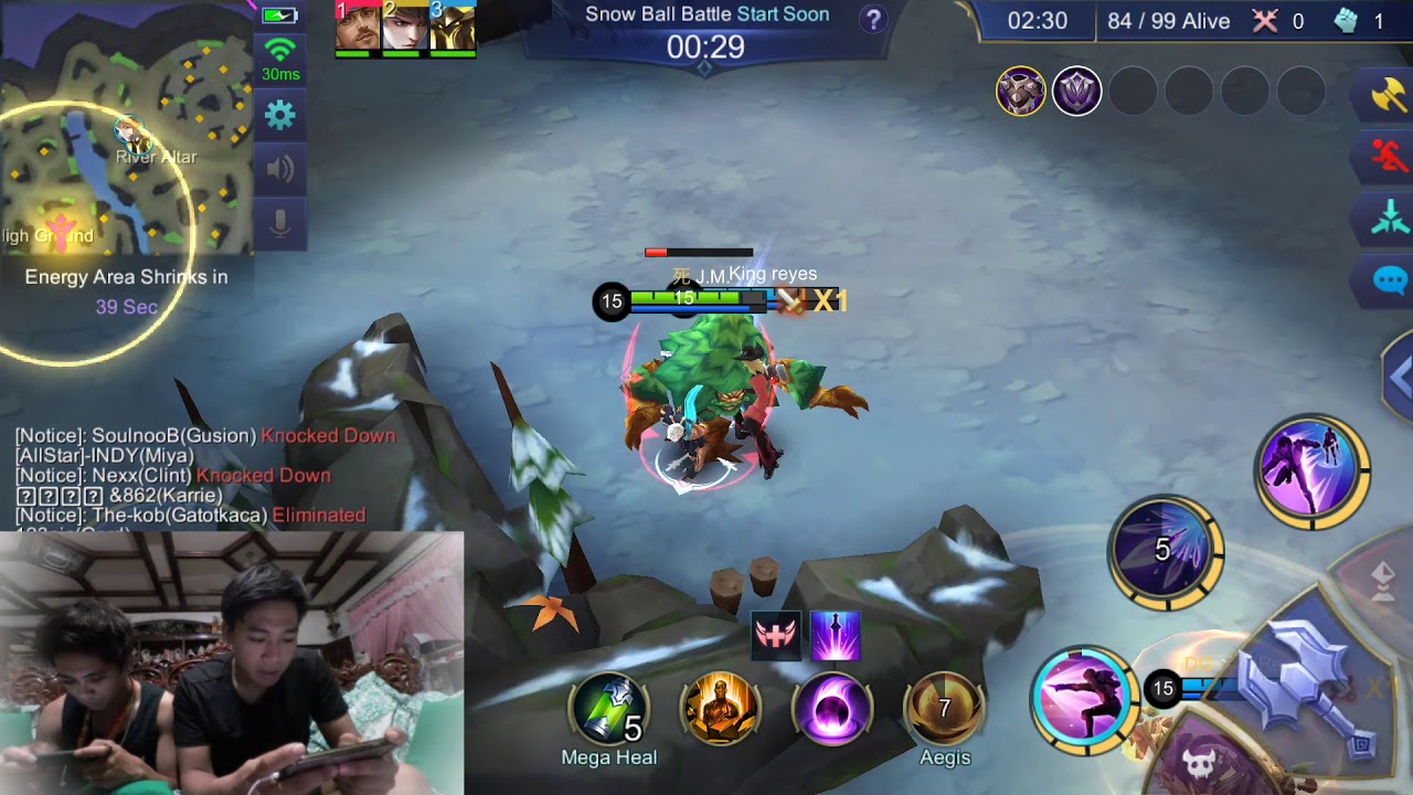 MOBILE LEGENDS SURVIVAL WITH KING (BRUSKOBROS)