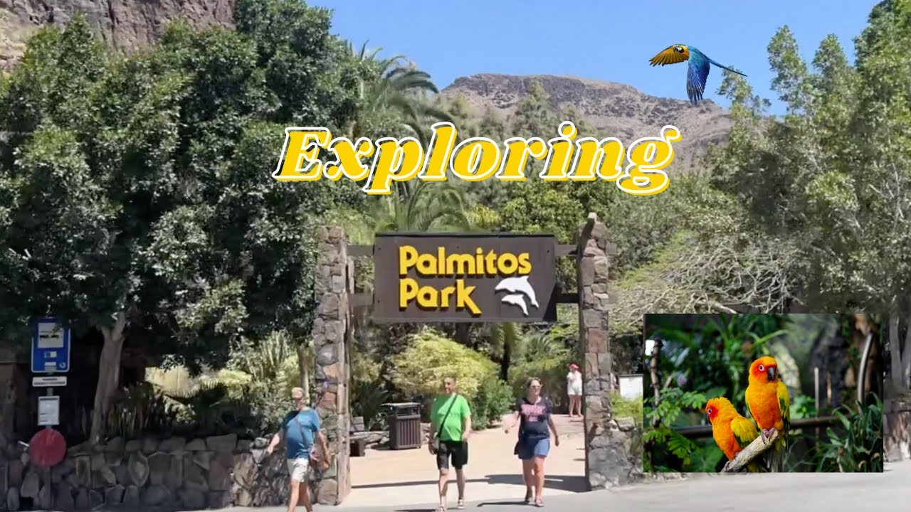 Exploring Palmitos Park, Grancanaria