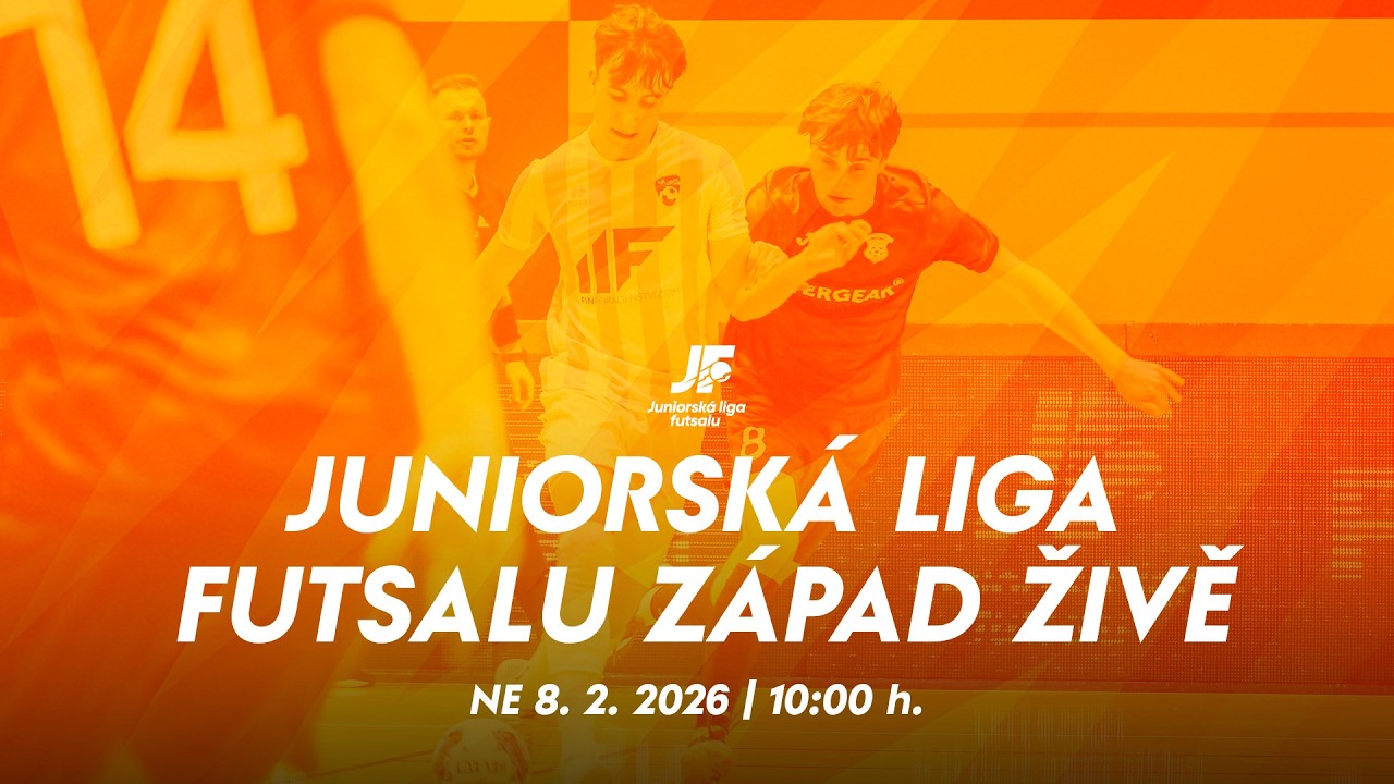 ŽIVĚ | Final 4 Juniorské ligy futsalu západ