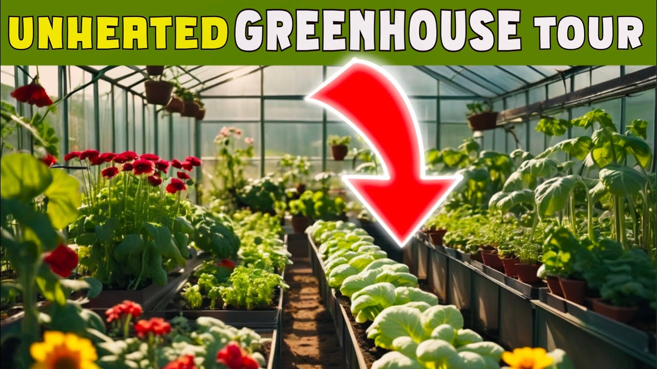 Everything growing in the greenhouse  & everything moving out. Including flowers & veg, salad