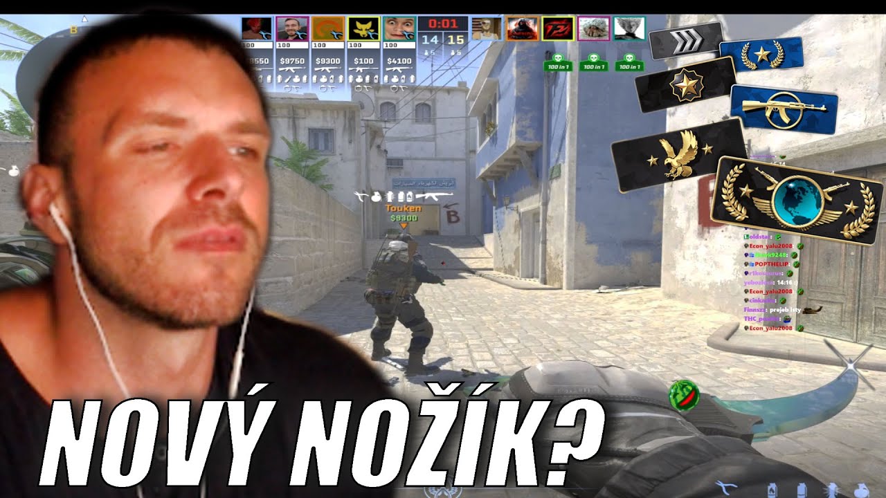 RESTT - CS:GO s Bláznami | Rest otvoril ďaľší nožík? | ViCe, Kady, Mirror, Touken