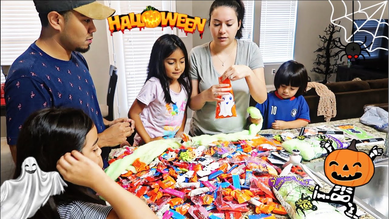HACIENDO BOLSITAS DE DULCES PARA HALLOWEEN! 👻