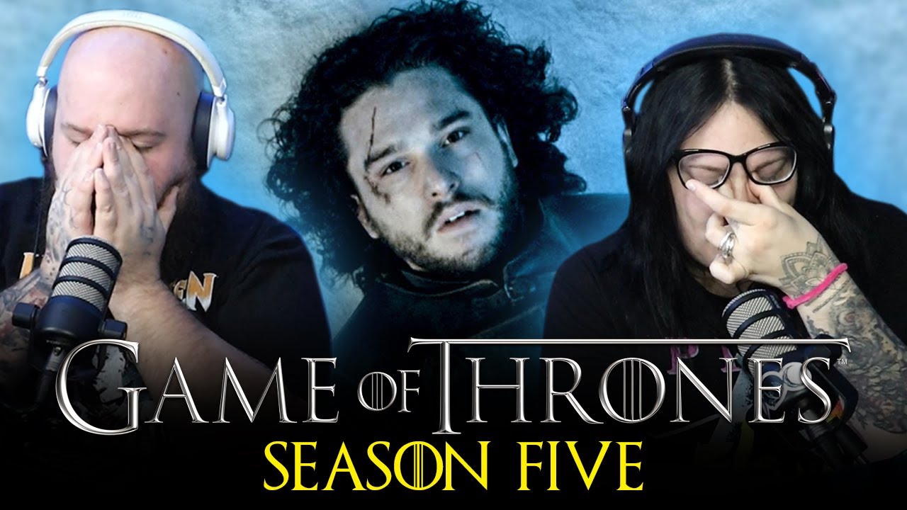 GAME OF THRONES (SEASON 5) | REACTION MARATHON! *First Time Watching*
