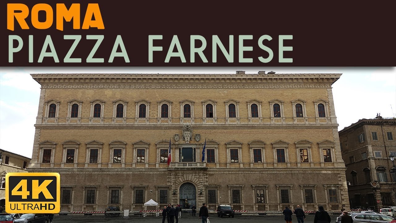 ROMA - Piazza Farnese e Via Giulia