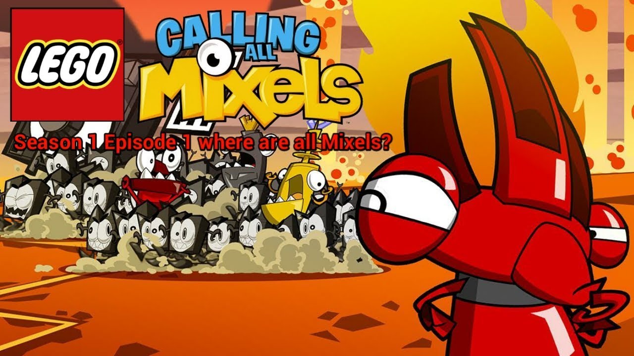 Lego Calling All Mixels Сезон 1 Эпизод 1 Где все Миксели? (Покадровая съёмка)