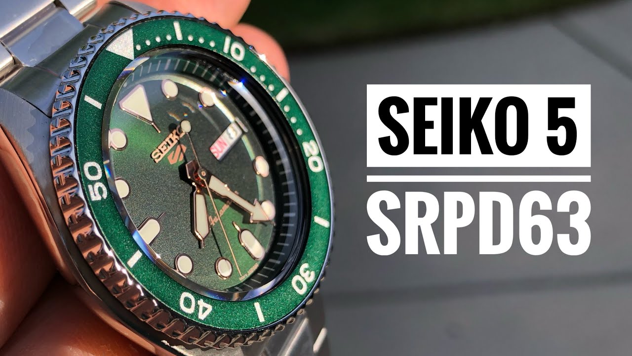 Go Green? Seiko 5 SRPD63