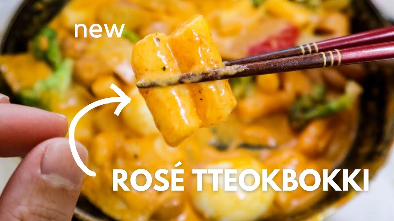 After Work: Rosé Tteokbokki! (Creamy Gochujang)