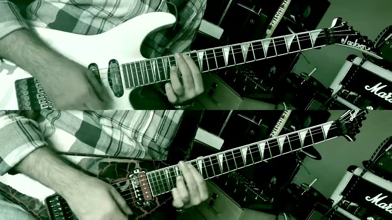 COVER: Vital Remains - "Dechristianize" Dave Suzuki Guitar solo