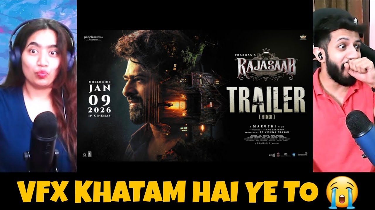 The Raja Saab Hindi Trailer Reaction | Prabhas | Sanjay D | Boman I | Malavika M | Nidhhi A | TTS