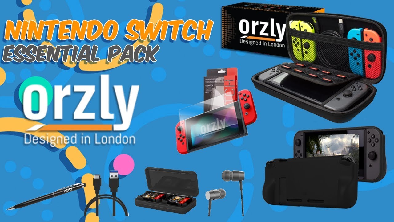 Nintendo Switch Bundle Pack by Orzly