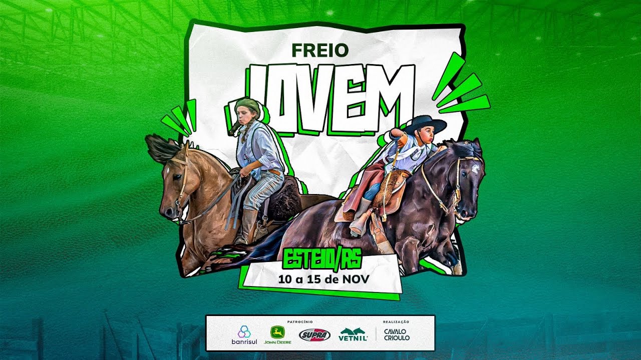 Freio Jovem 2025 | Andaduras, Figura, VSP e Esbarradas | Infantil A e B (Quarta-feira)