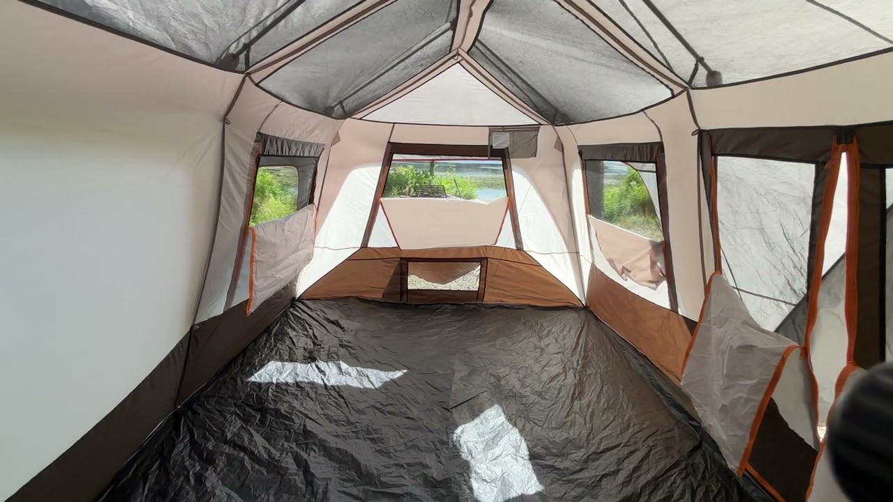 Bushnell 12 Person Tent Review #camping #tent #campgear 
