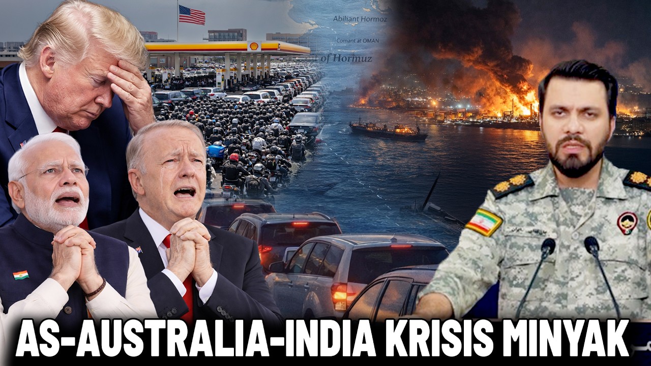 TRUMP DAN SEKUTUNYA MINTA AMPUN, IRAN BLOKADE TOTAL SELAT HORMUZ!? Dunia Krisis Energi Global