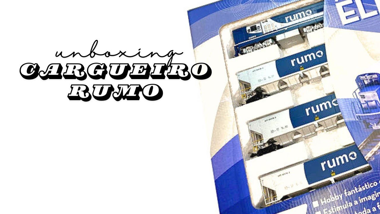 Kit Rumo G12 Frateschi | Unboxing & Review | Ferromodelismo & Maquete Ferrovia Trem em Miniatura