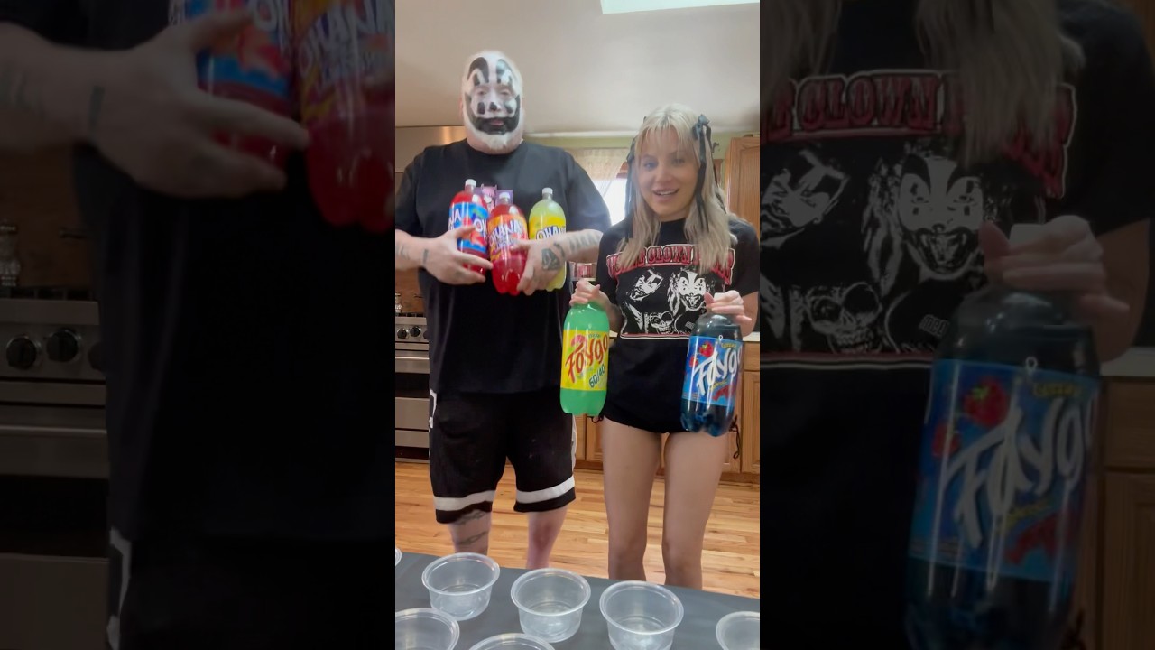 Violent J и я пробуем вкусы Faygo, которые у нас никогда не были раньше #icp #insaneclownposse #j...