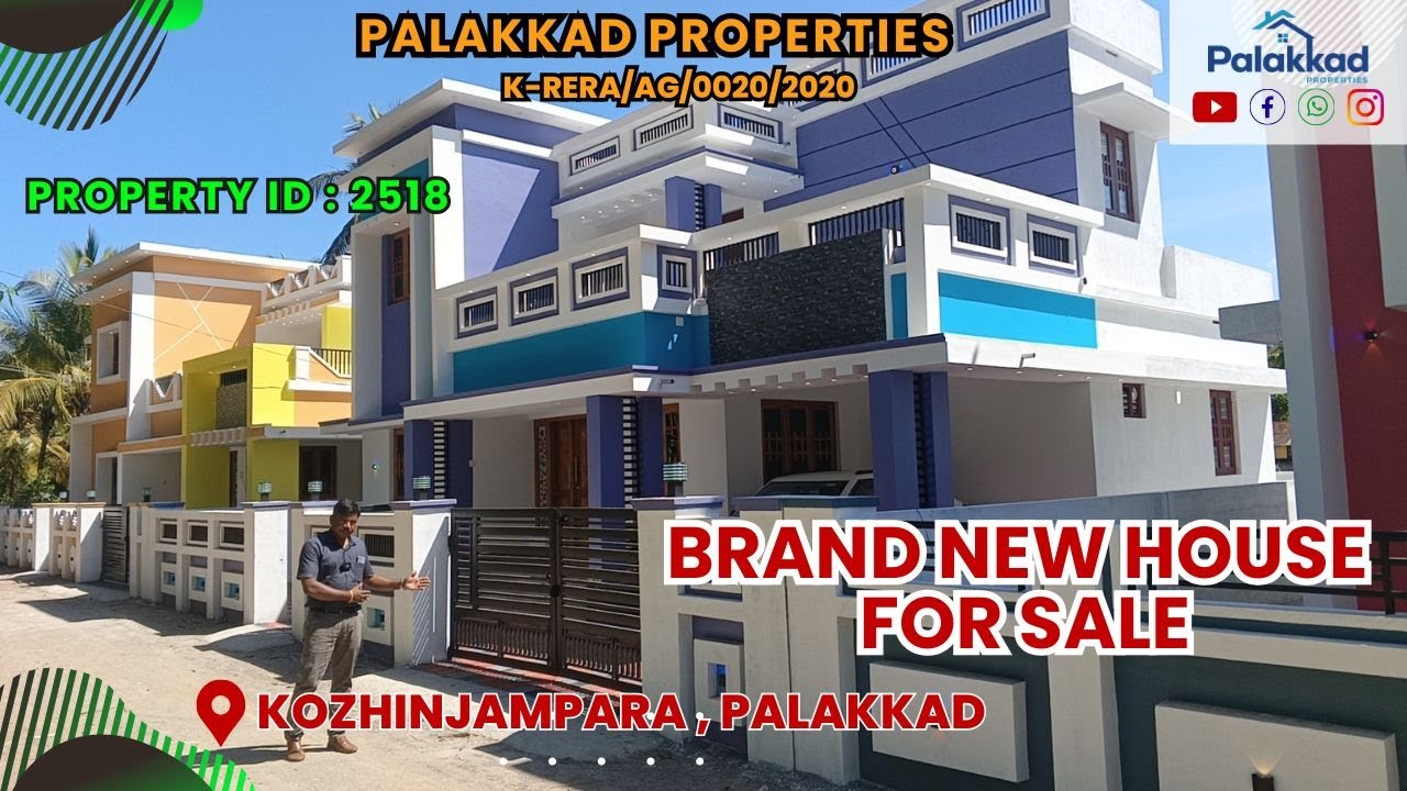 BRAND NEW HOUSE FOR SALE AT KOZHINJAMPARA.....#PROPERTY ID : 2518
