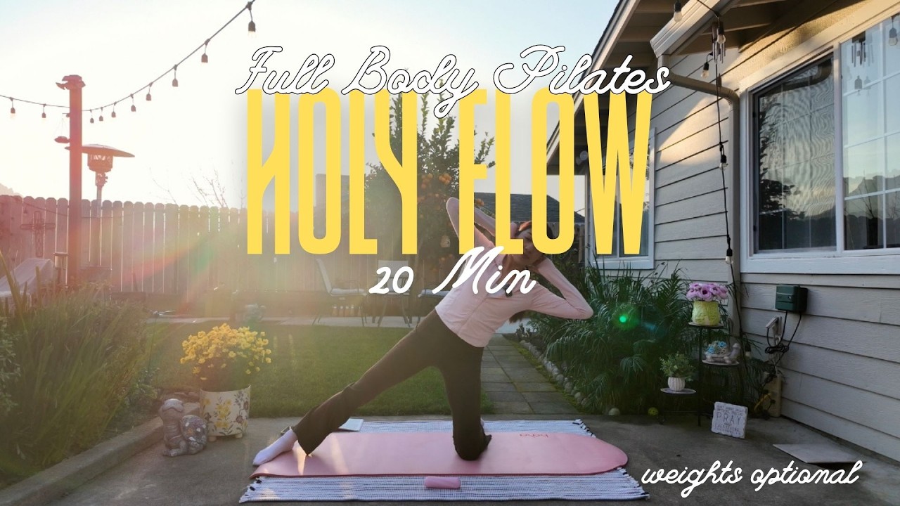 HOLY FLOW // 20 MIN FULL BODY PILATES //BEG - INT