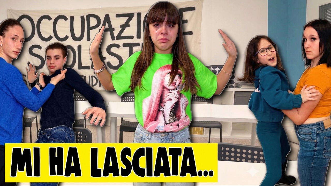 OCCUPAZIONE A SCUOLA… Letizia viene LASCIATA dal fidanzato e scoppia la gelosia!