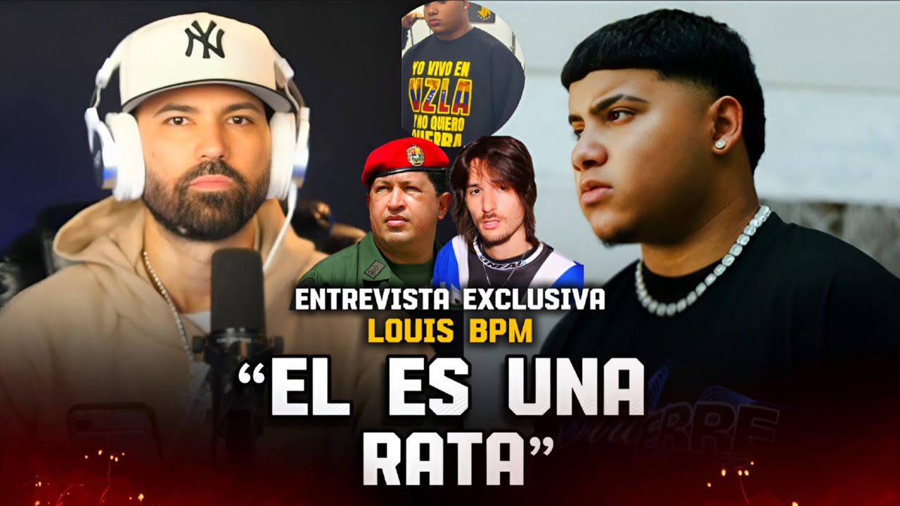 Entrevista LOUIS BPM: &iexcl;Rompe silencio sobre camisa de 🇻🇪 Venezuela! Danny Ocean y Nicol&aacute;s Maduro