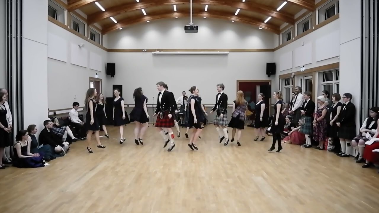 Scottish Country Dancing and Step Display at the Oxford and Cambridge Highland Ball 2023