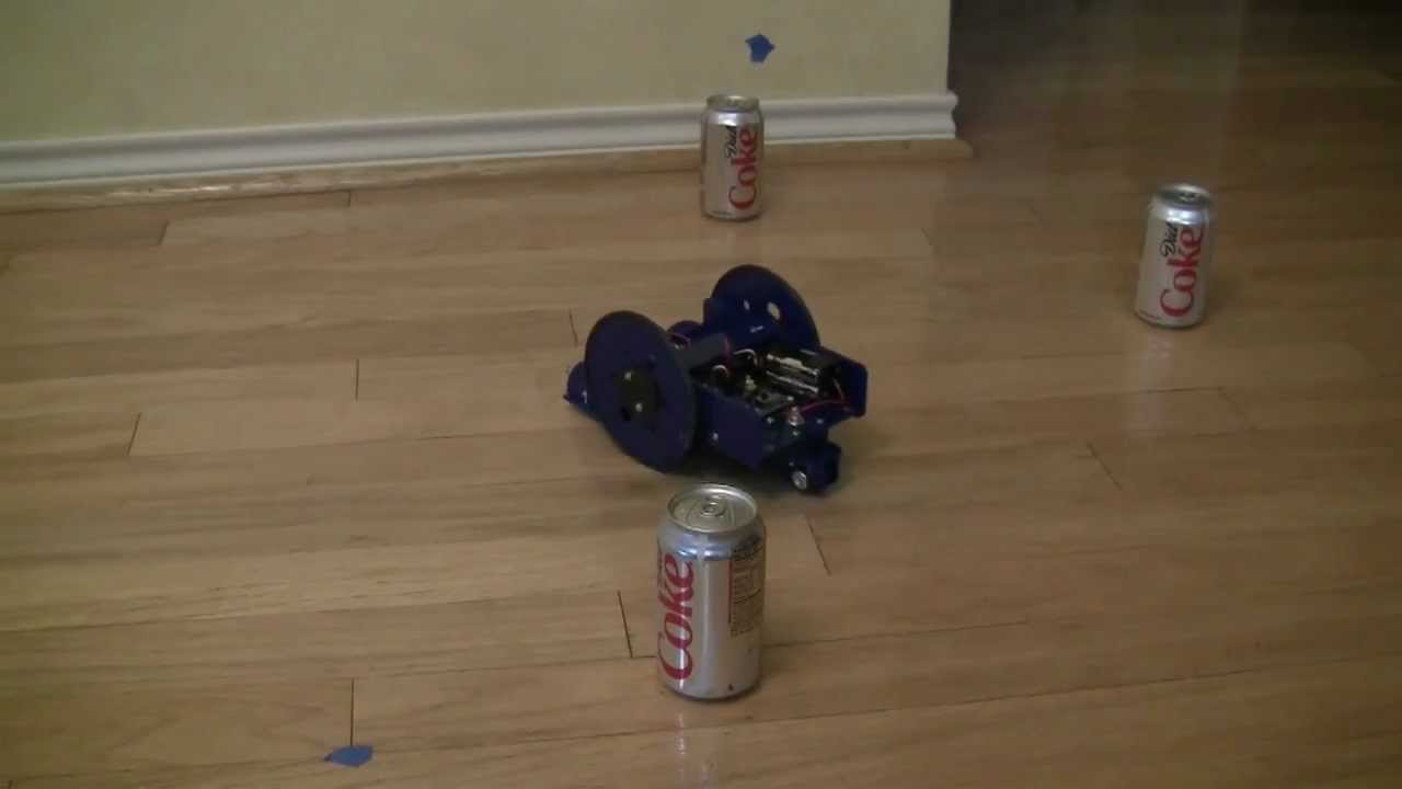 Tiny Wanderer Bump Sensor Test