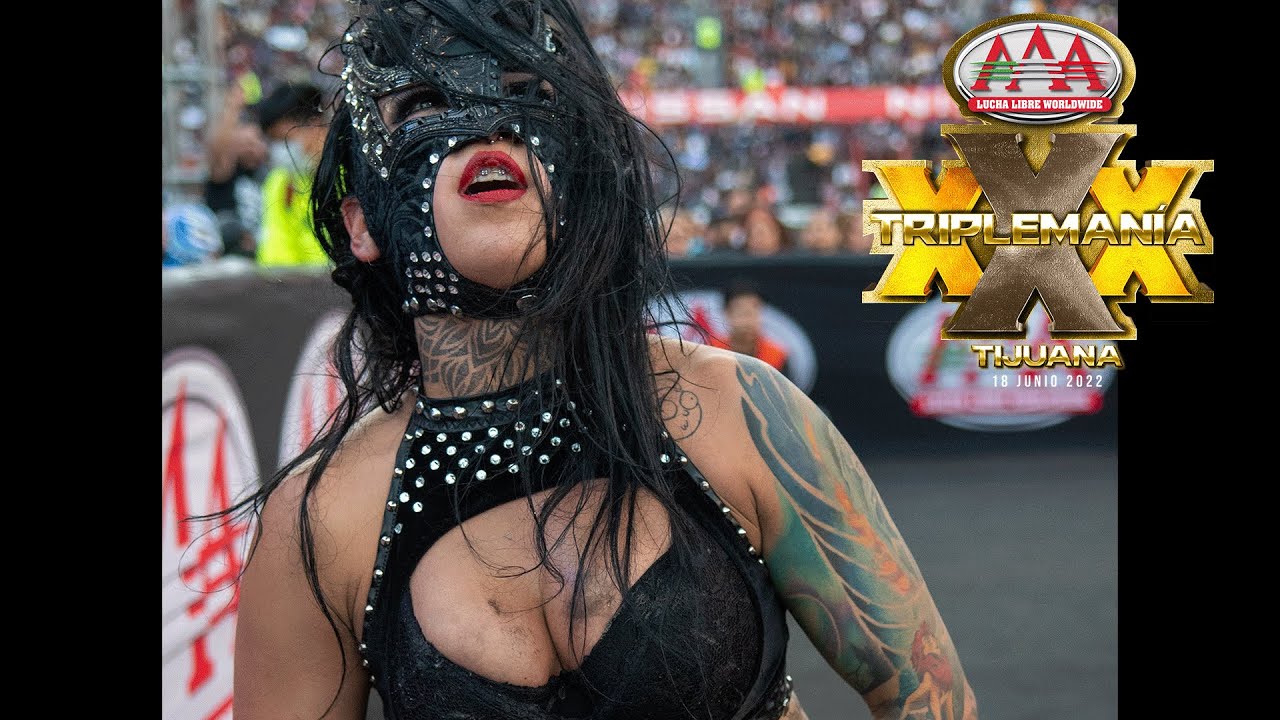 DOLOR y DRAMA: Lucha en jaula para el programa de televisión de AAA, TRIPLEMANIA XXX