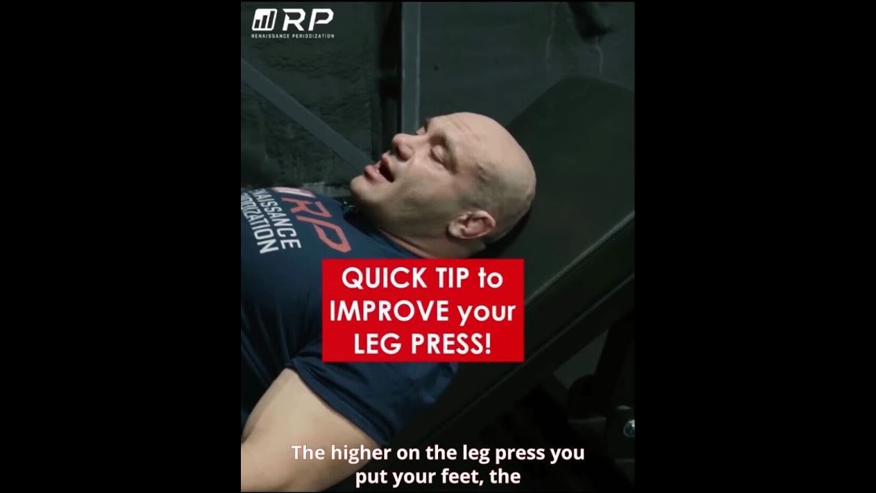 Quick Tip to Improve Your Leg Press #shorts