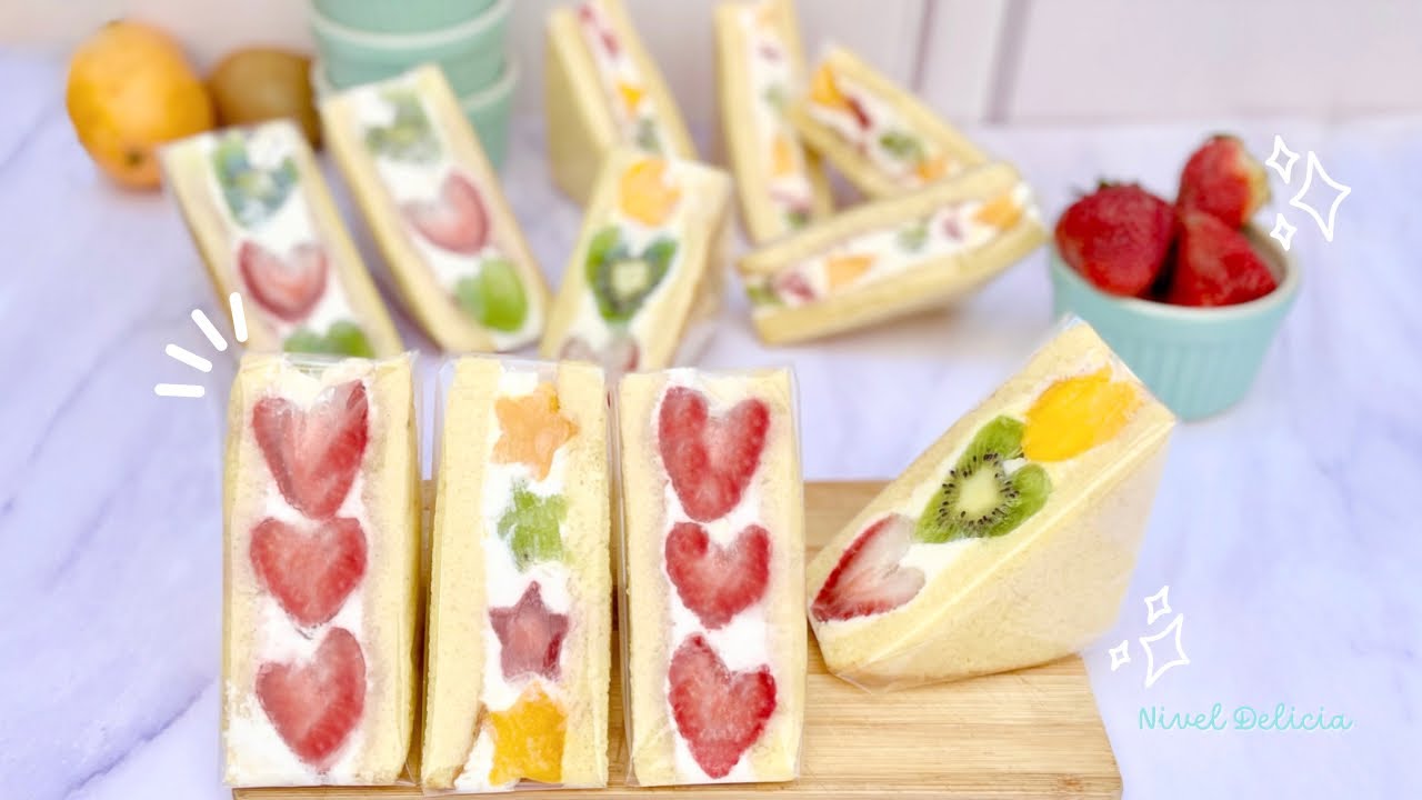 ВСЕ ваши клиенты захотят кусочек этого ТОРТА 🍰 ПРОДАТЬ КОРЕЙСКИЙ СЭНДВИЧ с фруктами 🎂🥝