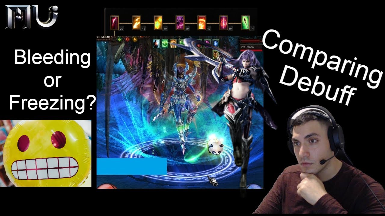 ❗️😮Comparing Debuff Freezing❄️ or Bleeding💉? Muonline😮 ❗️     Summoner