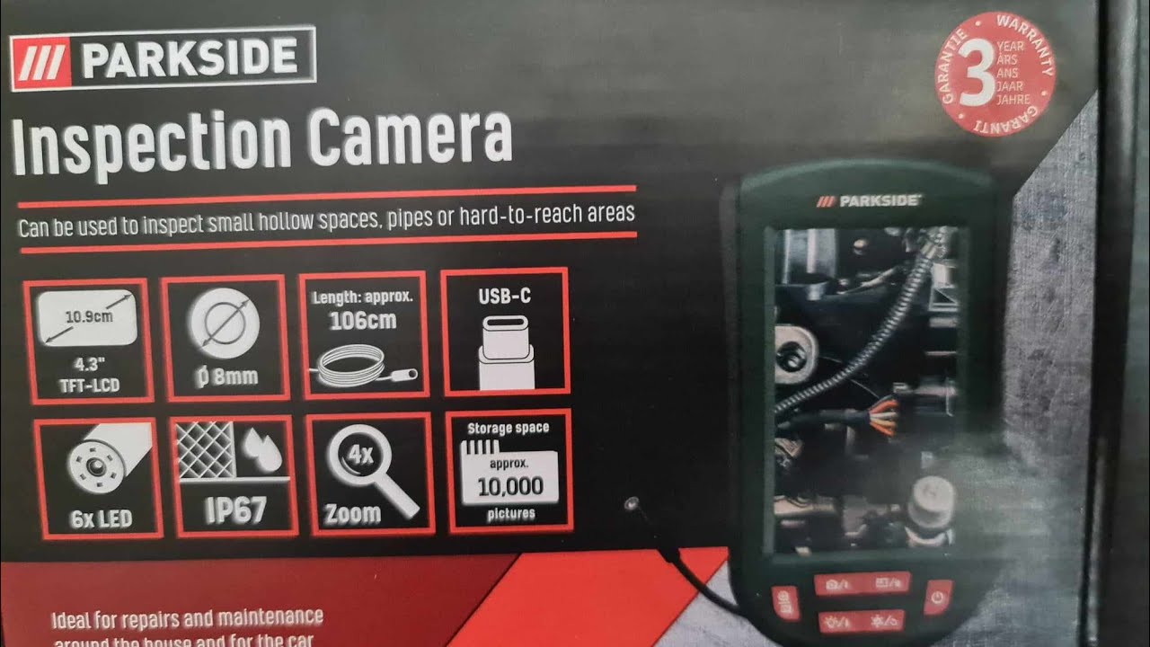 Recenzja Kamera Inspekcyjna Parkside Lidl - Czy Robi Robotę?