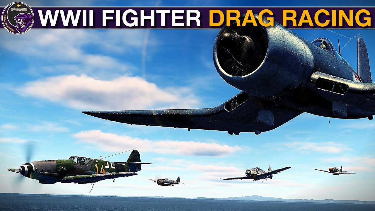 WWII Warbird Drag Race: F4U Corsair vs The World! | DCS
