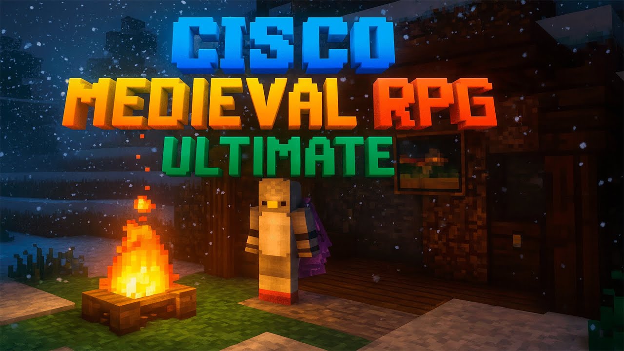 Minecraft, Cisco Medieval RPG Ultimate, Средневековые легенды зовут… Часть 2