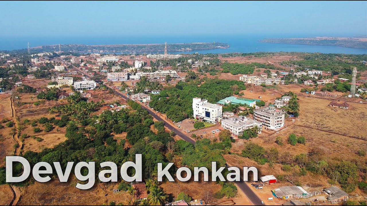 Devgad city aerial view | Devgad drone | Konkan #devgad #konkan