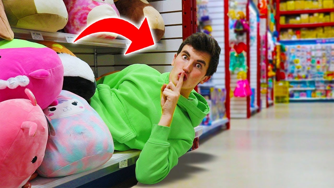 J'ai Pass&eacute; LA NUIT Dans Un MAGASIN DE JOUETS