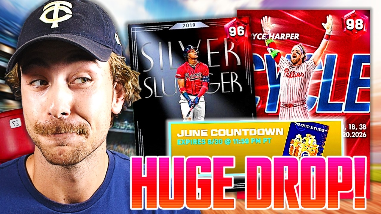 MLB dropped CYCLE HARPER! NEW JUNE COUNTDOWN PROGRAM...