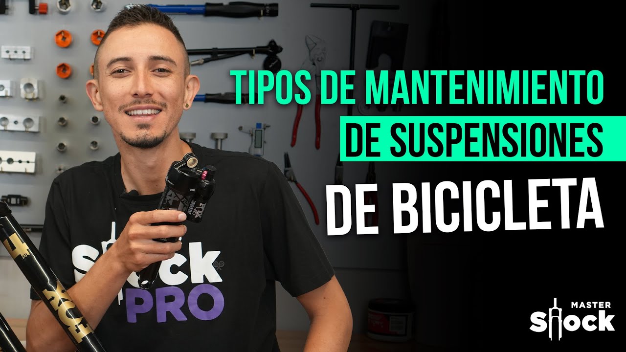 Tipos de mantenimiento de suspensiones de bicicleta