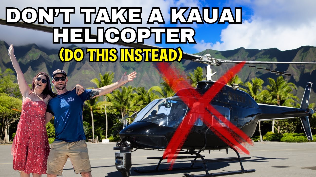 KAUAI SCENIC FLIGHT // Kauai Helicopter Tour Alternative // Kauai travel vlog // Kauai vacation vlog