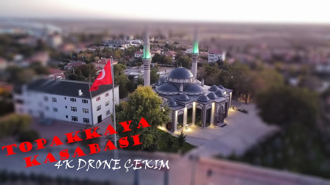 Topakkaya Kasabası 4K Drone Çekim