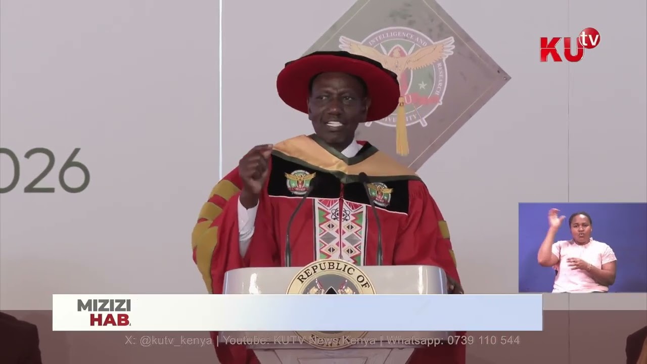 Rais Ruto aongoza sherehe za kuhitimu kwa mahafali wa mafunzo ya ujasusi