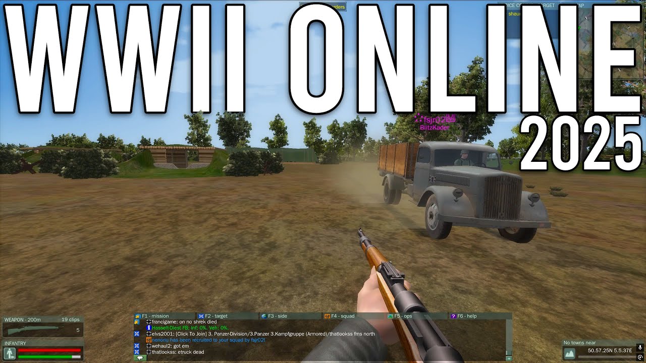 WWII Online Multiplayer in 2025
