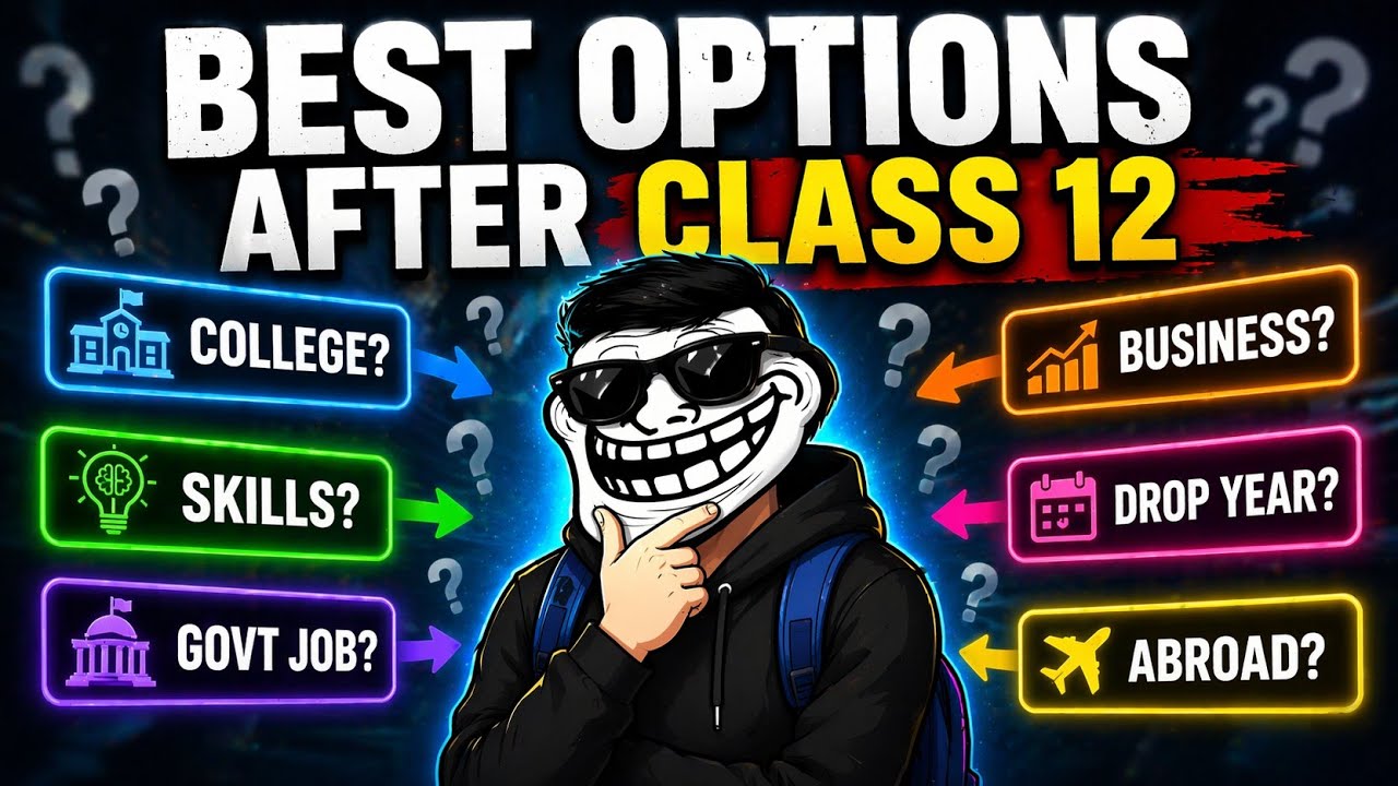 Most Students Choose WRONG! 💀 After 12th | Best Options After Class 12 | After Class 12 What To Do