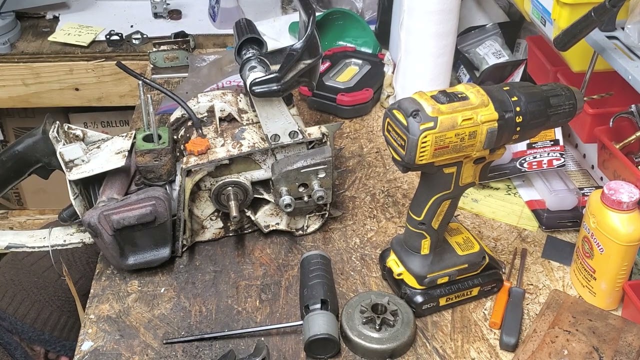 #4 A ve4y sentimental rebuild. Restoring his daddy's STIHL 041AV FARMBOSS. CHINEESE TOP END???😞😡😤