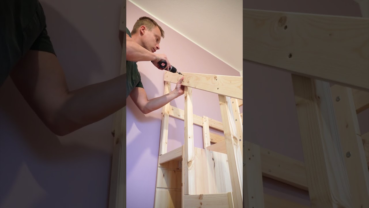 Hochbett Selber Bauen | mit Ikea Mydal
