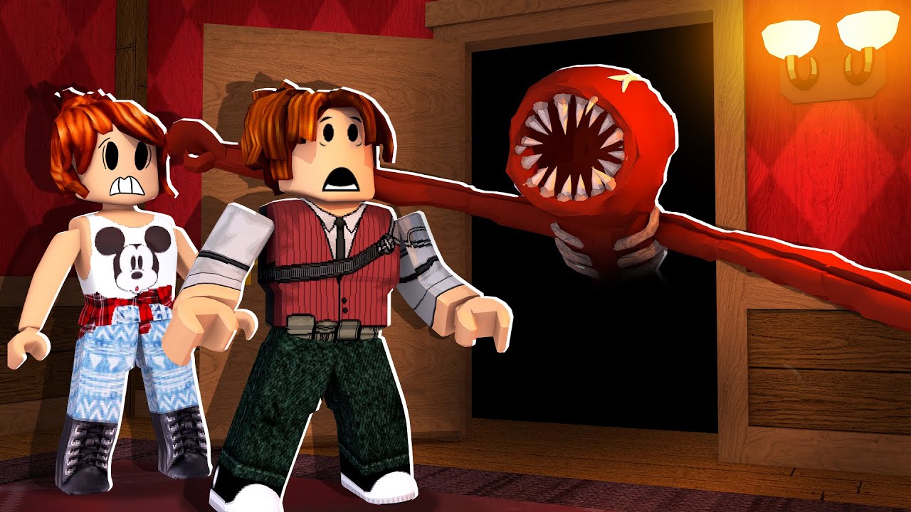 CHAMEI A CRIS MINEGIRL para ABRIR PORTAS (Roblox Doors)